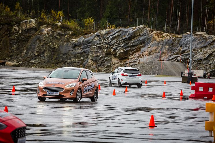 Ford Driving Skills for Life Rudskogen 2019 DSFL gratis kjørekurs