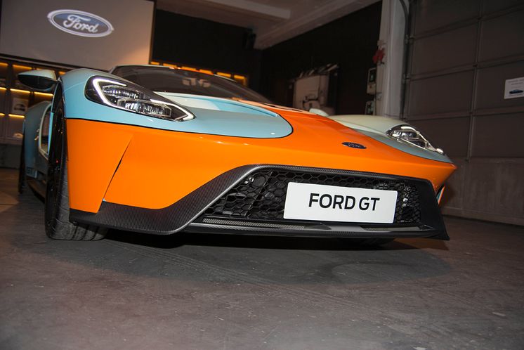 Den første Ford GT i Danmark