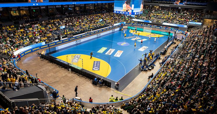 Handbollslandskamp Sverige - Japan (2)