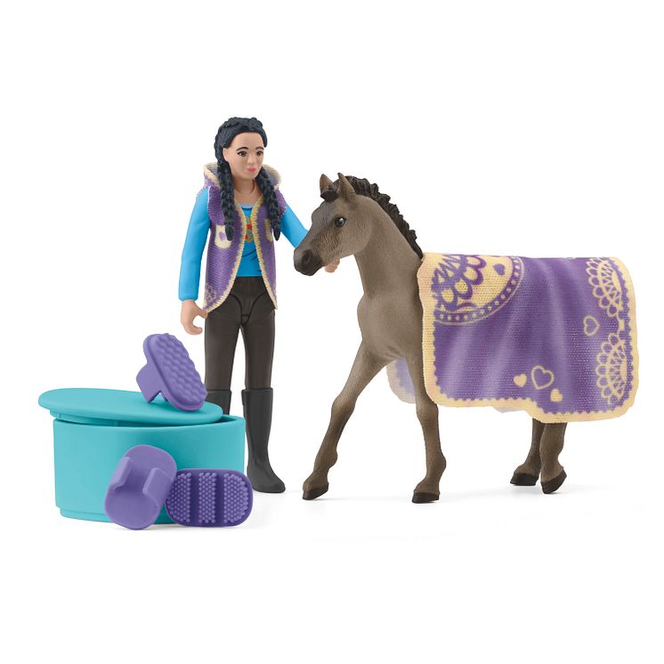 42753_POCKET SET_Criollo Definitivo Beauty Set with Kim (c)schleich®
