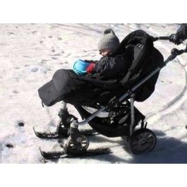 Barnvagnsskidor - barnvagn