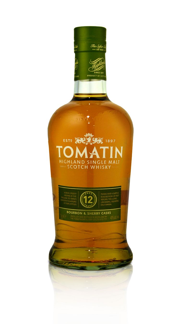 Tomatin följer upp lansering av lyxwhisky med prisvärd tolvåring