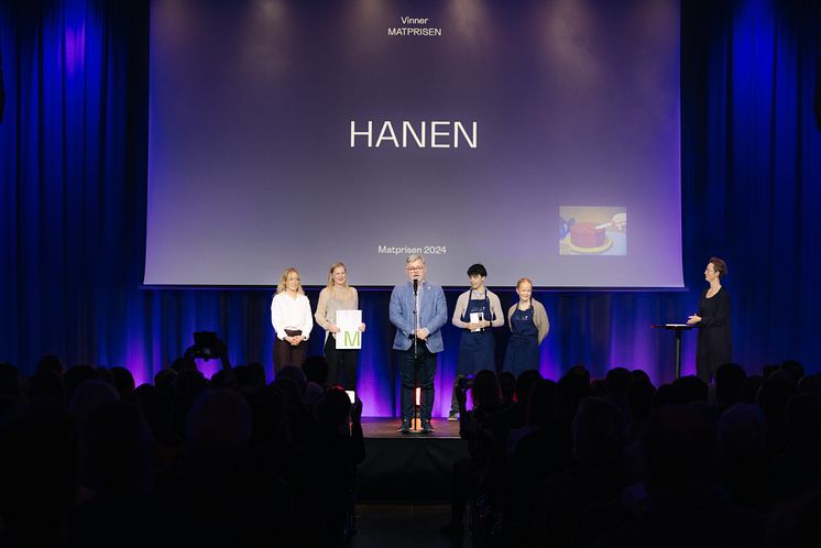 Vinner av Matprisen: Hanen
