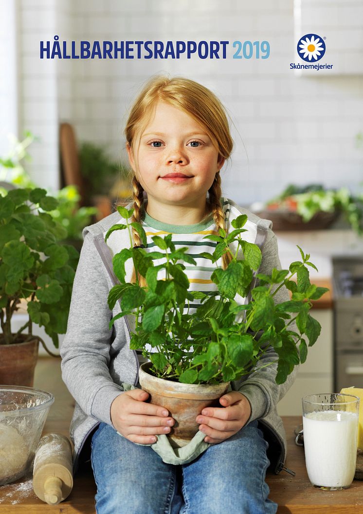 Omslag Hållbarhetsrapport 2019