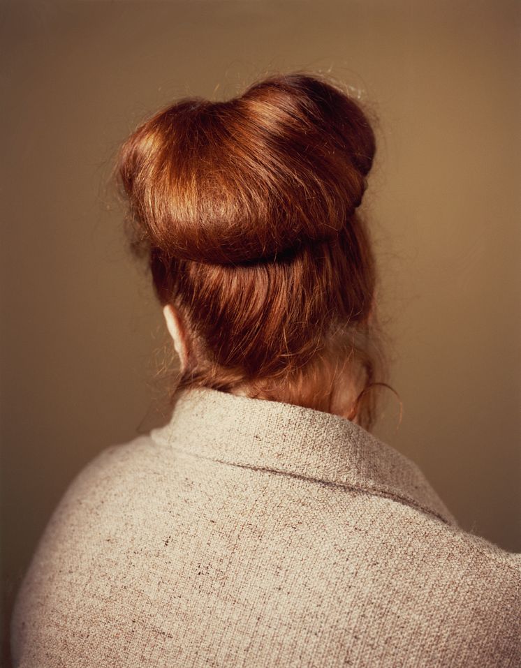 Woman Wearing Her Hair in a Knot, 1997 © Marjaana Kella