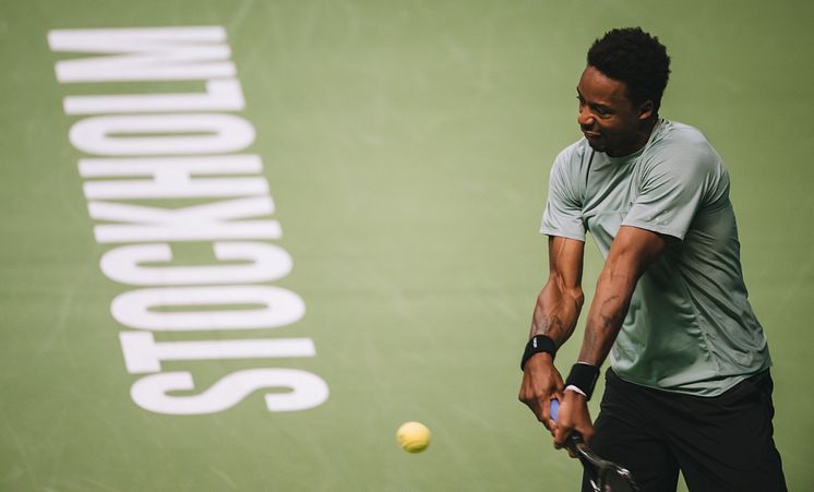 Gael Monfils at the BNP Paribas Nordic Open 2023