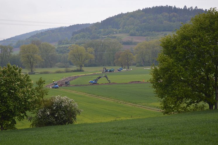 Trassenbau Schneckenlohe