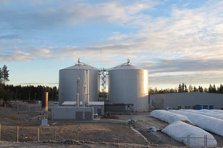 Biogasanläggningen i Karlskoga