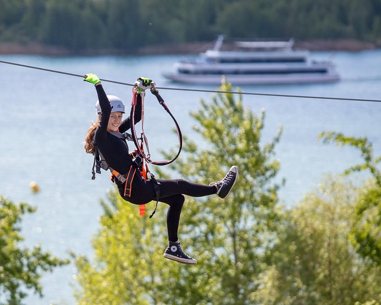 Kletterpark - Zipline