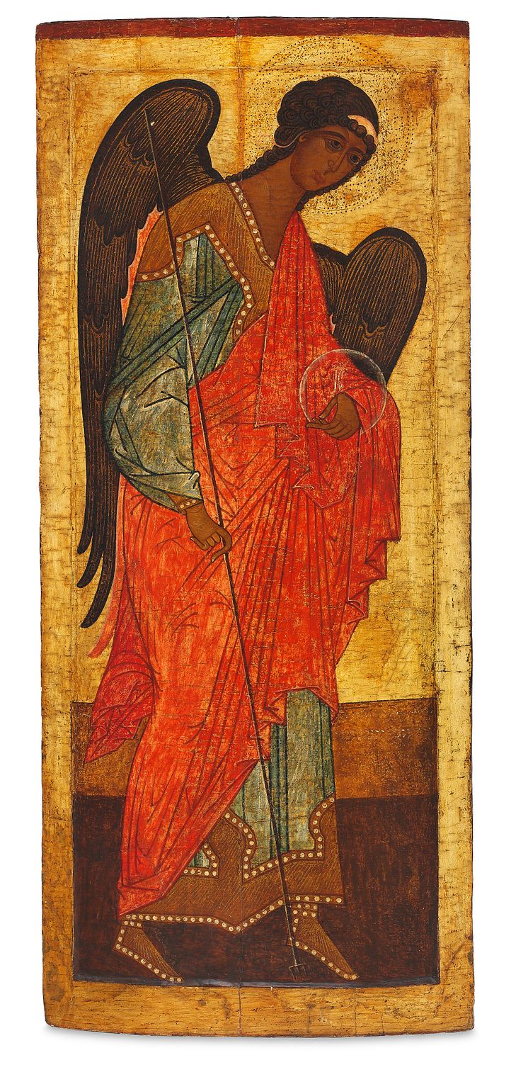 Russian church icon depicting St Michael the Archangel
