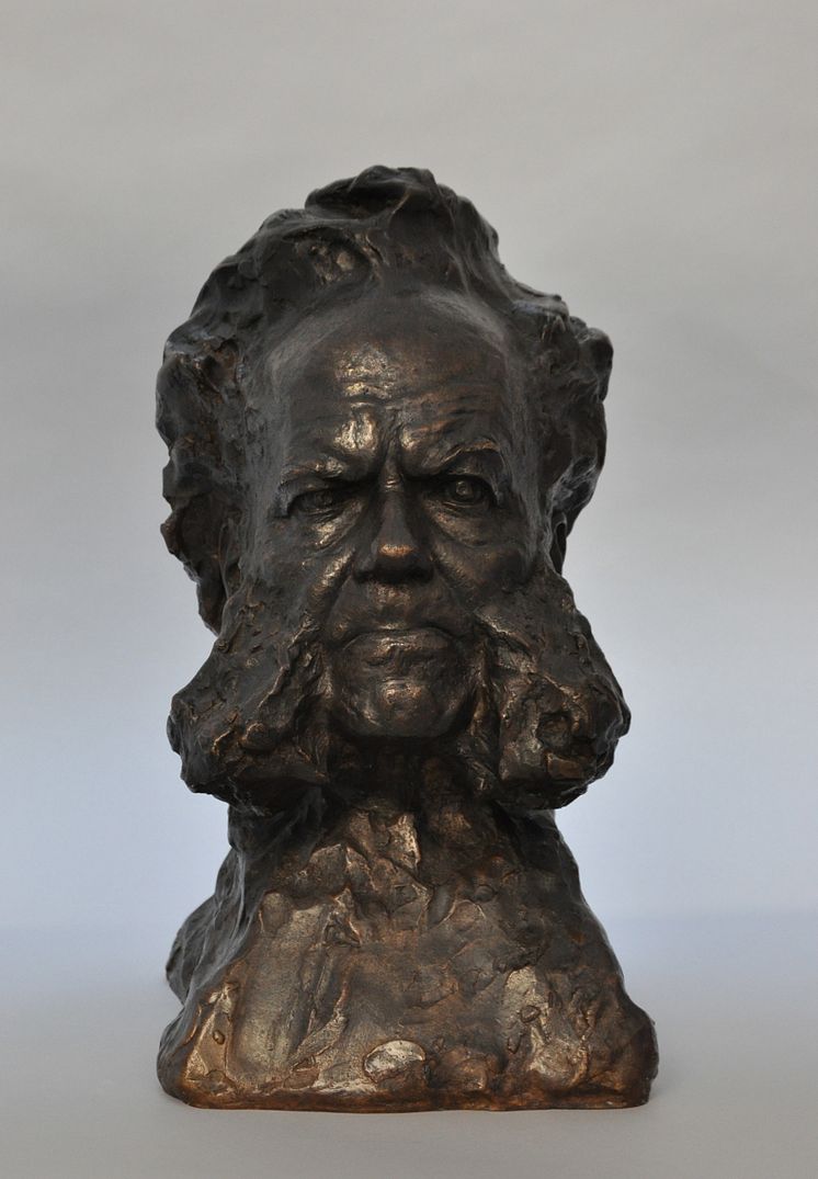 Gustav Vigeland, Henrik Ibsen, 1903. Bronze. Vigeland Museum, Oslo.
