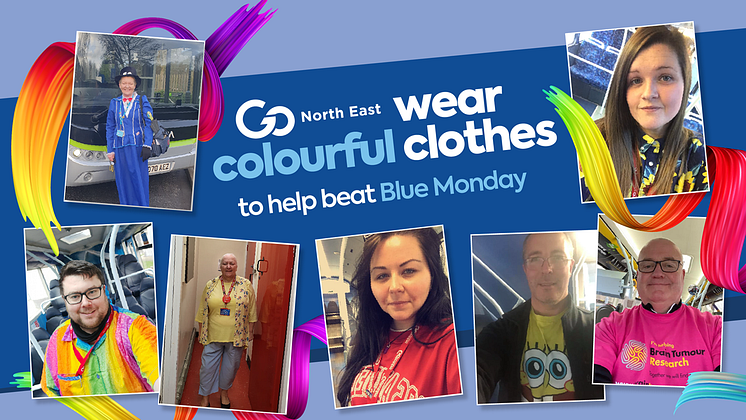 Go North East lightens mood across the region on Blue Monday