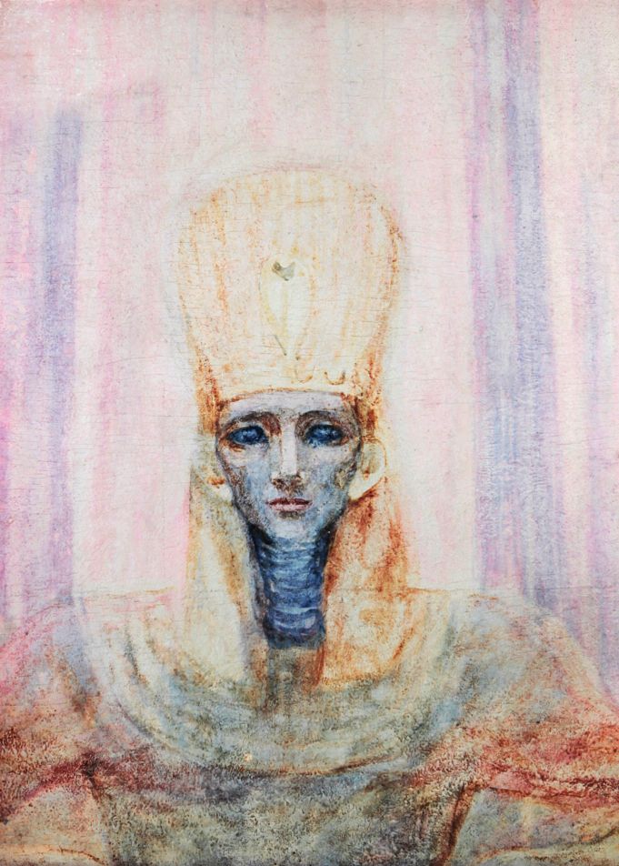 Der aegyptische Eingeweihte von Margarita Woloschina_Kunstsammlung Goetheanum