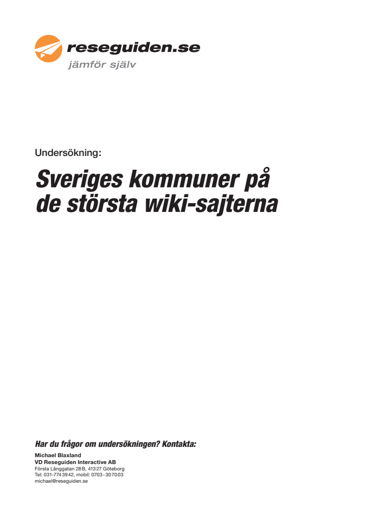 Sveriges småkommuner missar miljontals turister – Stockholm bäst och Katrineholm sämst i stor undersökning. 