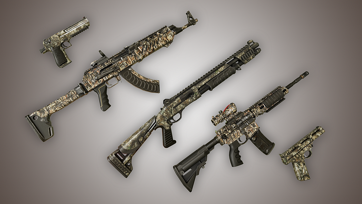 Earthfall Militia Update Weapon Skins