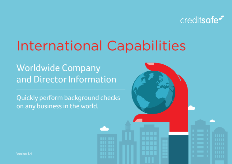 Creditsafe International Capabilities - Guide