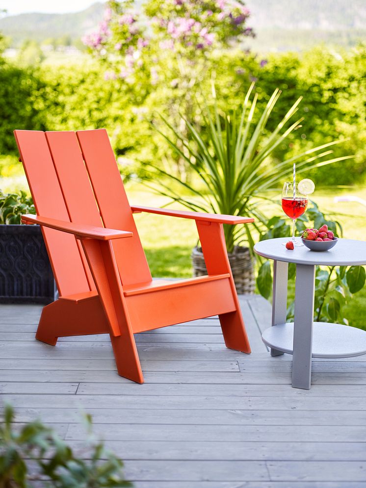 Terrasse Orange Stol LOL Design 