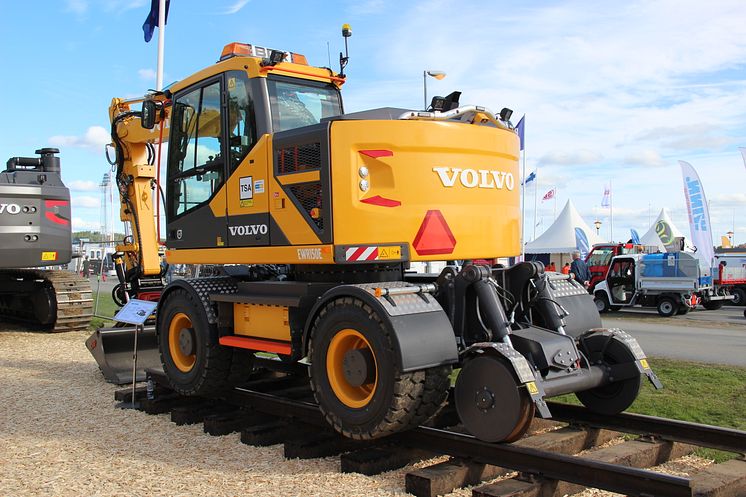 Volvo EWR150E - visning på Load Up North