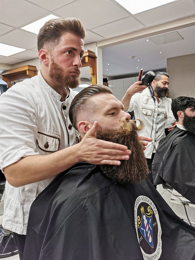 Omar Darwish, Sharper Barbershop