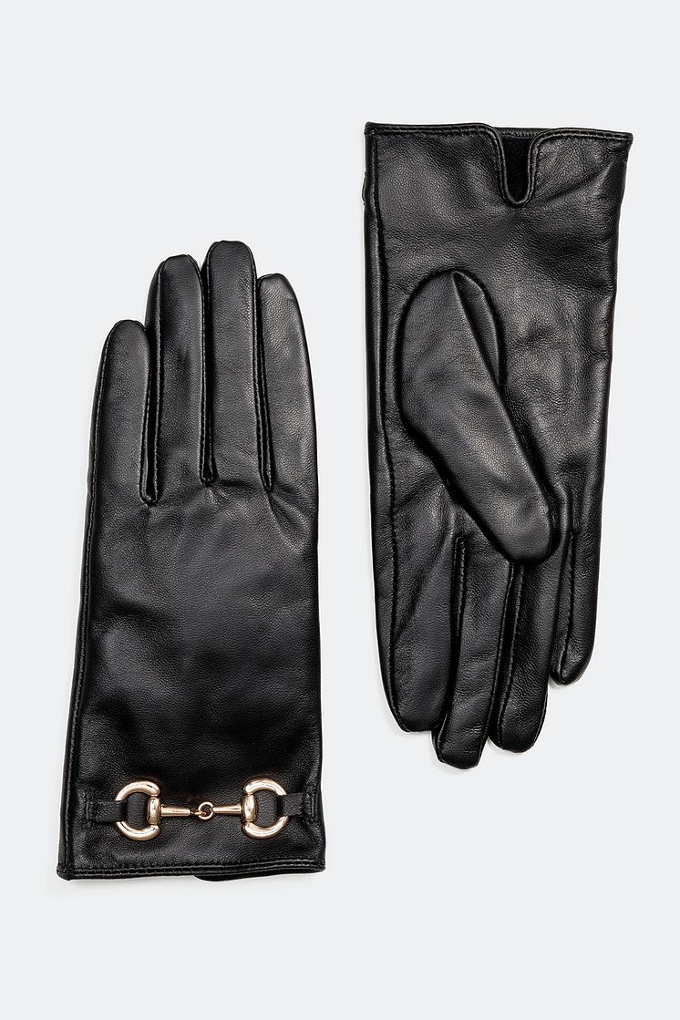 Leather gloves