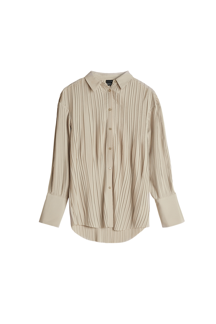 Acra pleated shirt