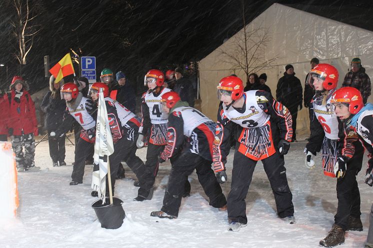 Norska YETI vann SM i snöbollskrig