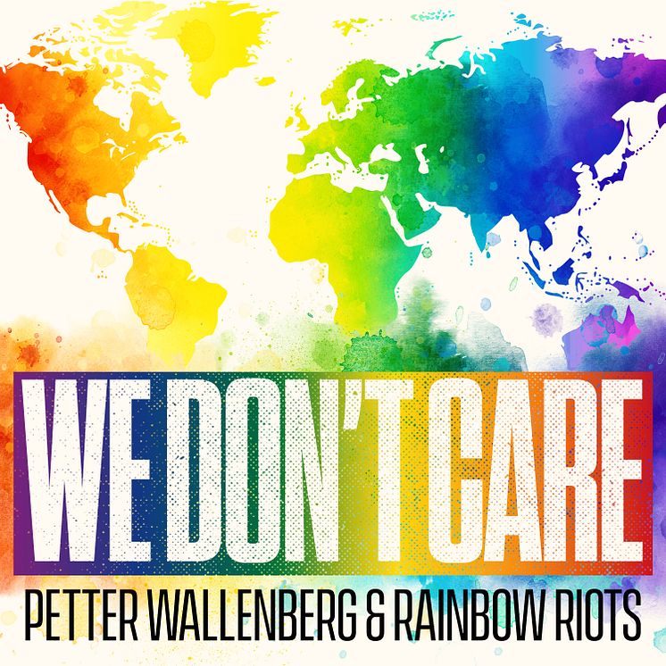 Rainbow Riots Artwork - We don't care - 3000x3000 px