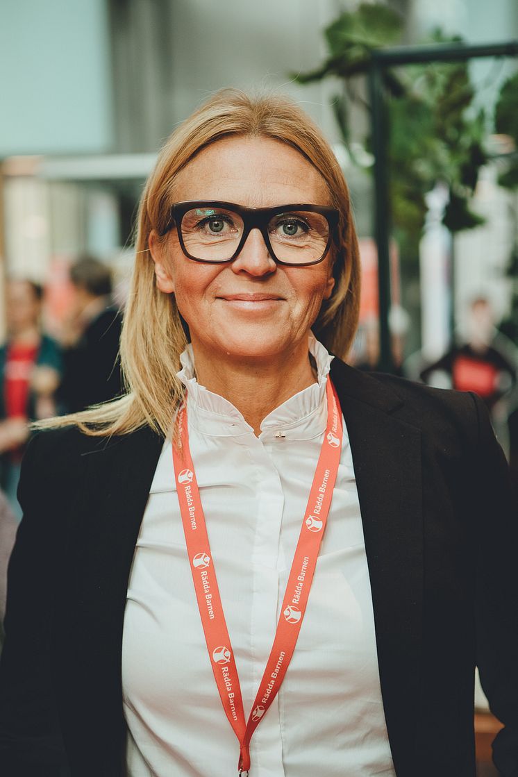 Maria Schillaci på riksmötet 2022