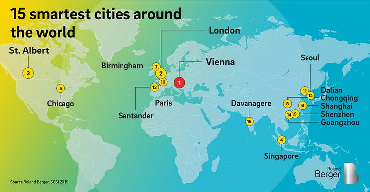 15 smartest cities around the world