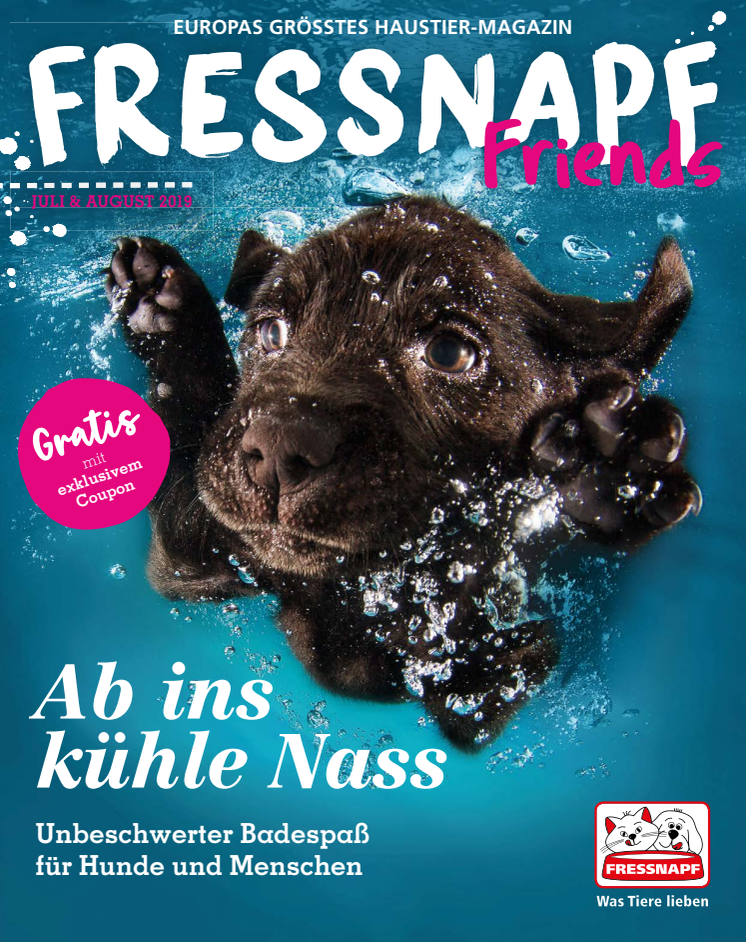 Die aktuelle Ausgabe der FRESSNAPF Friends auch hier zum Nachlesen