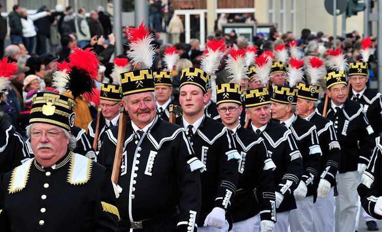 Abschlussbergparade am 4. Advent in Annaberg-Buchholz