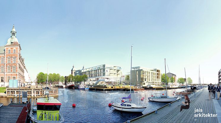 Hotell och nya bostäder lyfter Landskrona