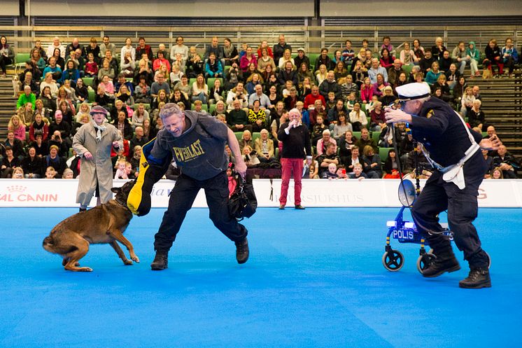 Polisens uppvisning på MyDOG