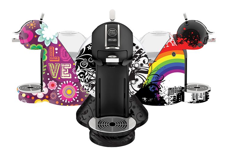 Esimerkkikuva NESCAFÉ Dolce Gusto Melody -suunnittelusta