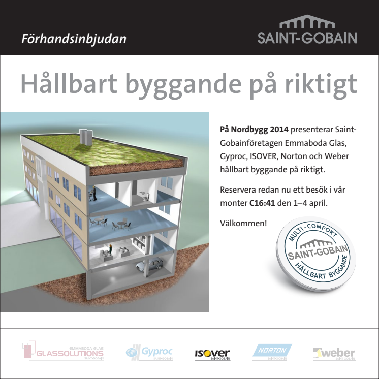 Saint-Gobain ISOVER på Nordbygg