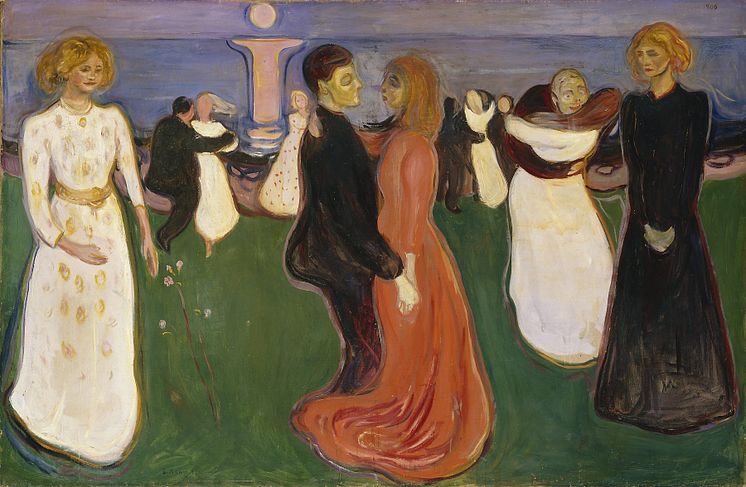 Livets dans. Edvard Munch: Livets dans, 1899-1900
