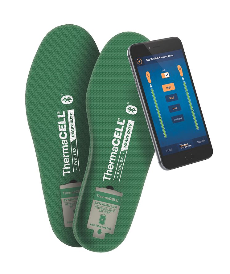 Värmesulor Heated Insoles Heavy Duty