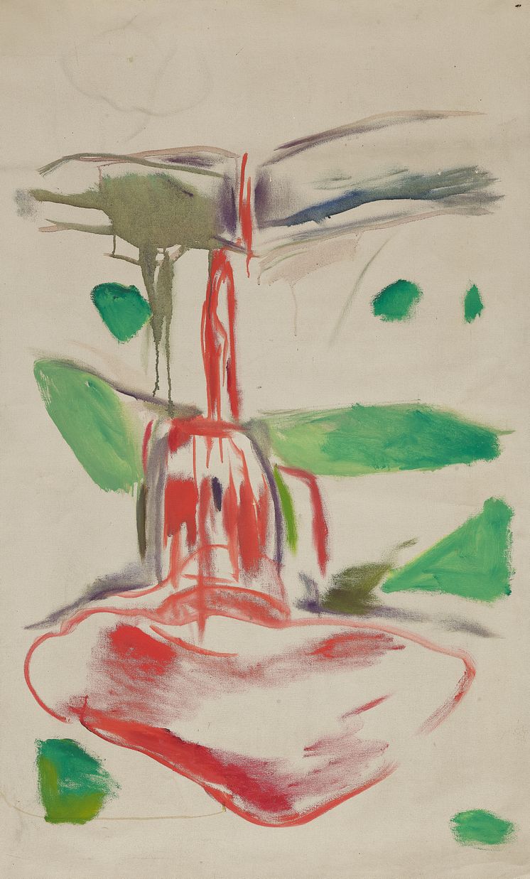 Edvard Munch: Blodfossen / Blood Waterfall (1915-1916)