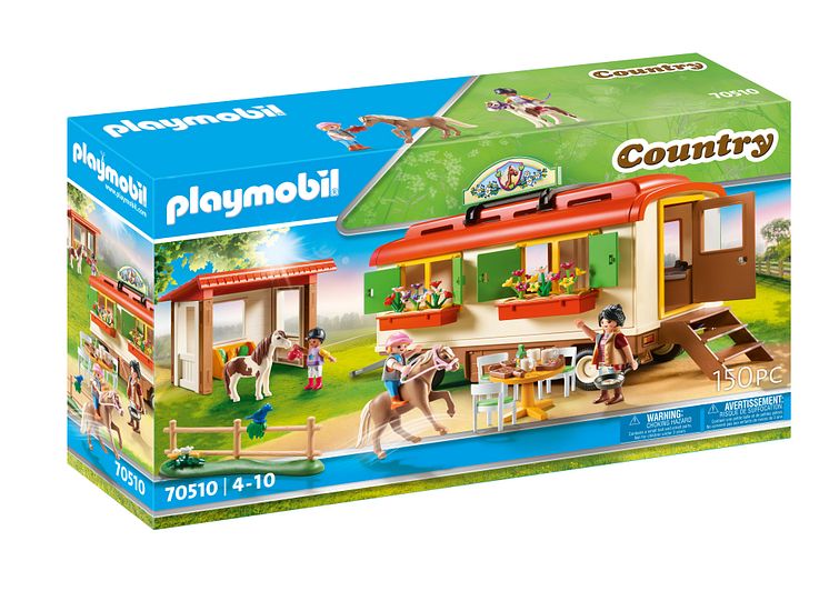 Ponycamp-Übernachtungswagen (70510) von PLAYMOBIL