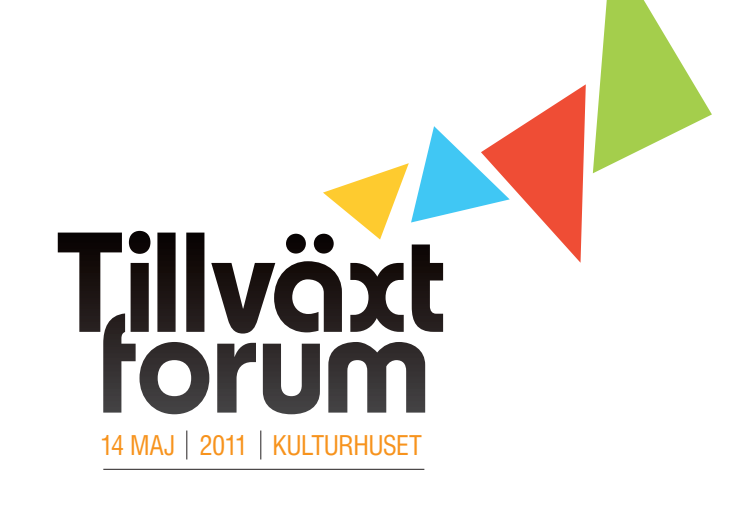 Nätverket Steg 3, KG Hammar, Nina Björk, Carl Schlyter, Gudrun Schyman, Anders Wijkman, Nina Jansdotter, Bob Hansson mfl bjuder in till Tillväxtforum 2011