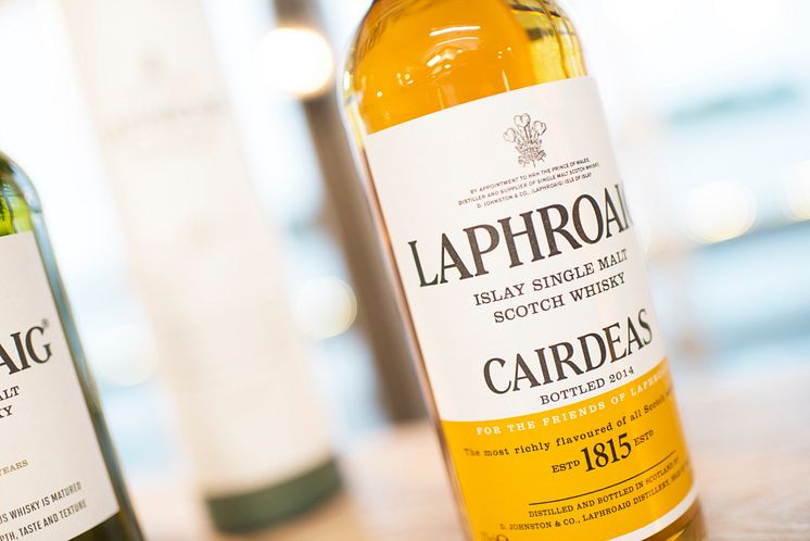 Laphroaig Cairdeas på Laphroaig Live 2014