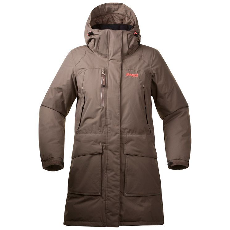 Granitt Down Lady Parka - Clay