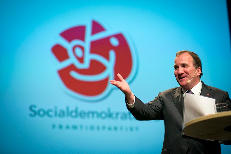 Stefan Löfven på Industridagen i Göteborg