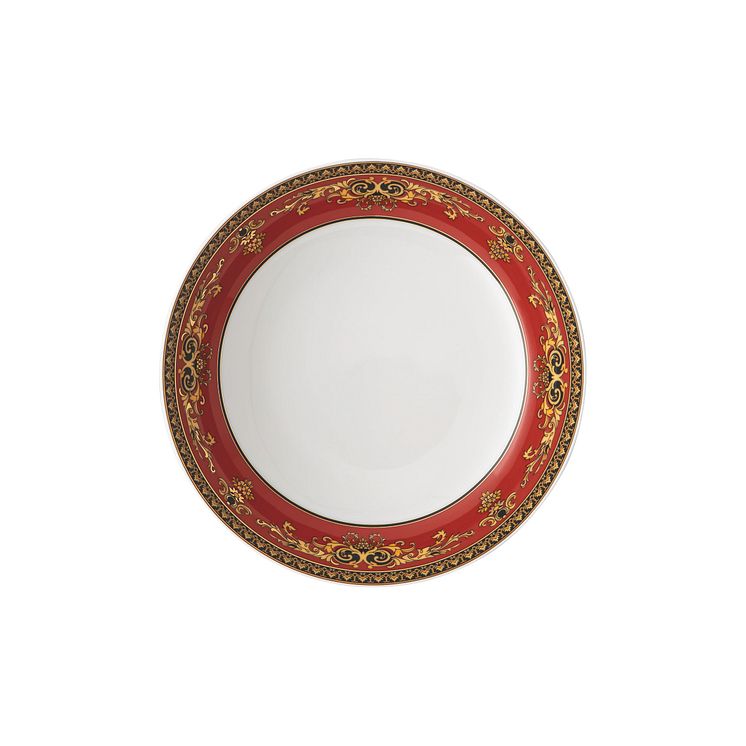 RmV_Medusa_Red_Modern_Dining_Plate_deep_22_cm_Coup