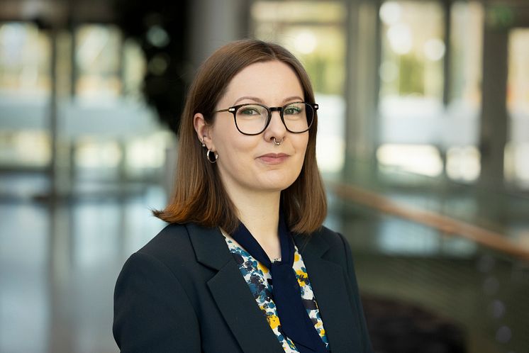 porträtt på forskaren Charlotte Viktorsson