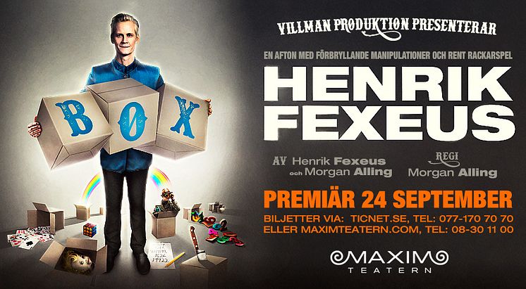 Henrik Fexeus "BOX" promobild