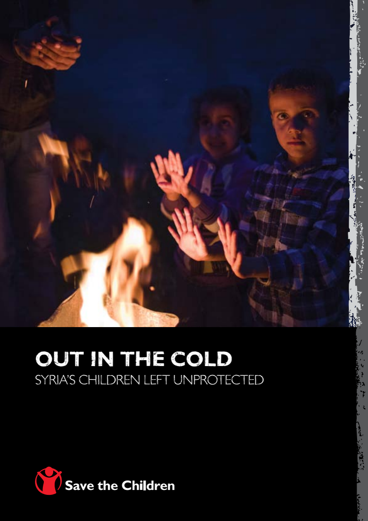 Out in the cold - Syria´s children left unprotected