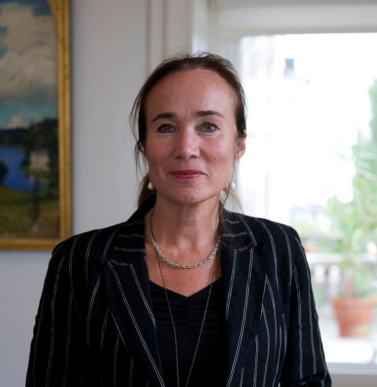 Karin Sidén, överintendent och museichef. 