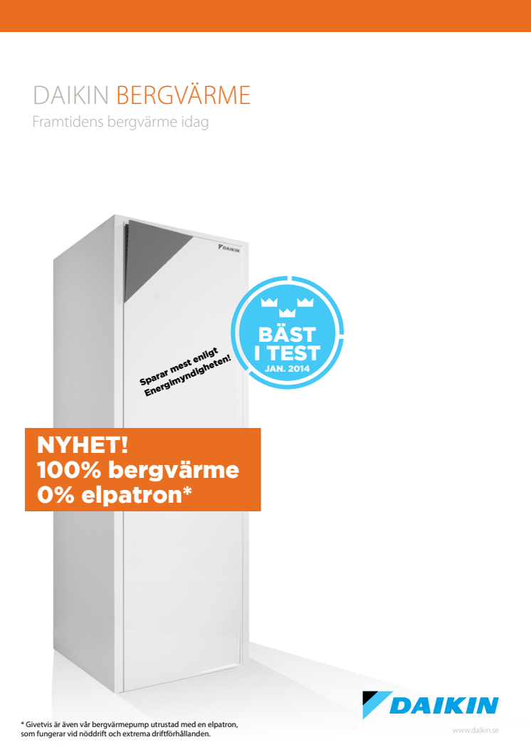 Daikin bergvärme