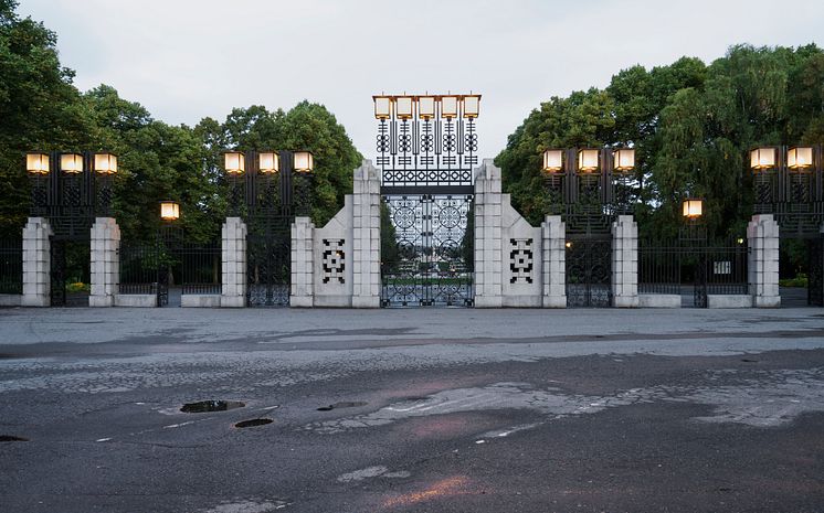 The Vigeland Park Main gate